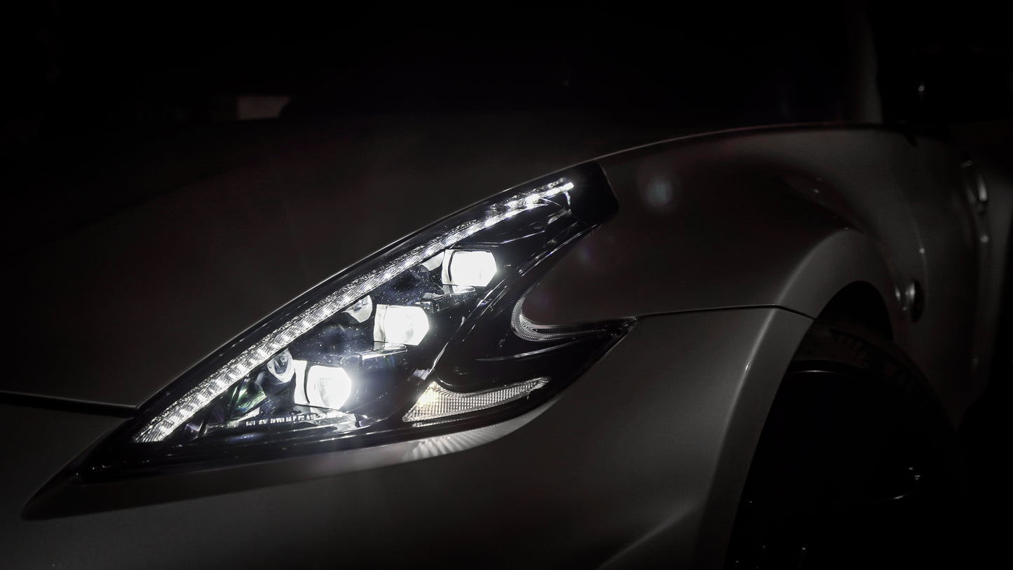 LED Scheinwerfer Nissan 370Z mit E Prüfzeichen