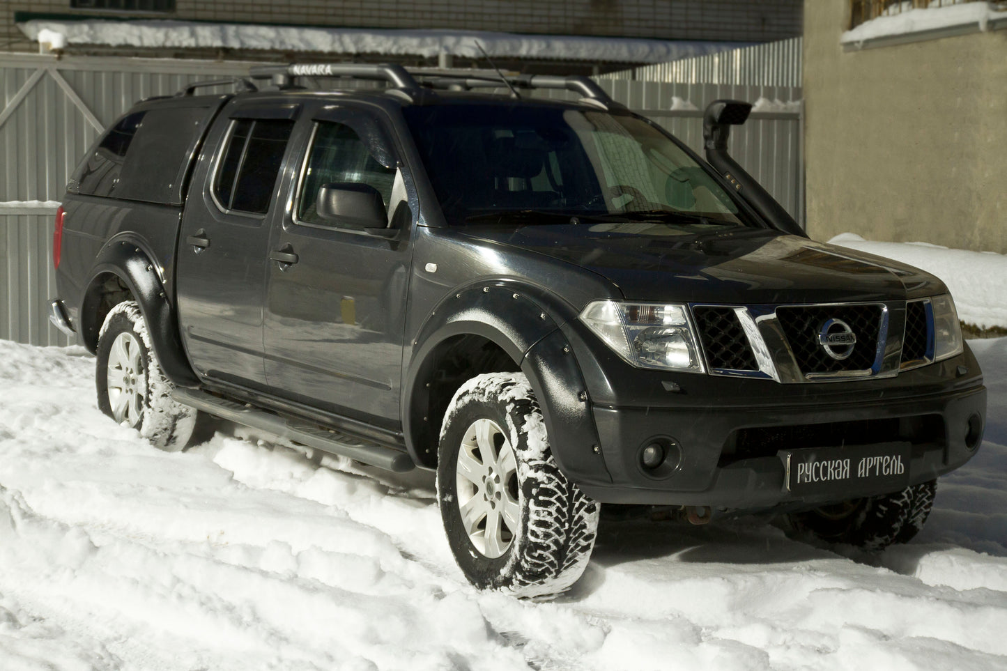 Kotflügelverbreiterung Set Nissan Navara 05-10