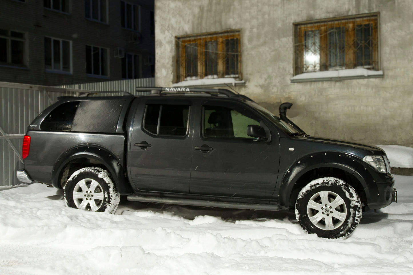 Kotflügelverbreiterung Set Nissan Navara 05-10