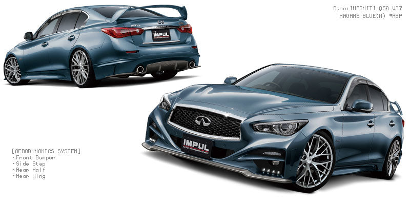 Stoßfänger vorne incl. LED Infiniti Q50