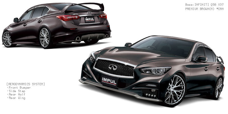 Stoßfänger vorne incl. LED Infiniti Q50