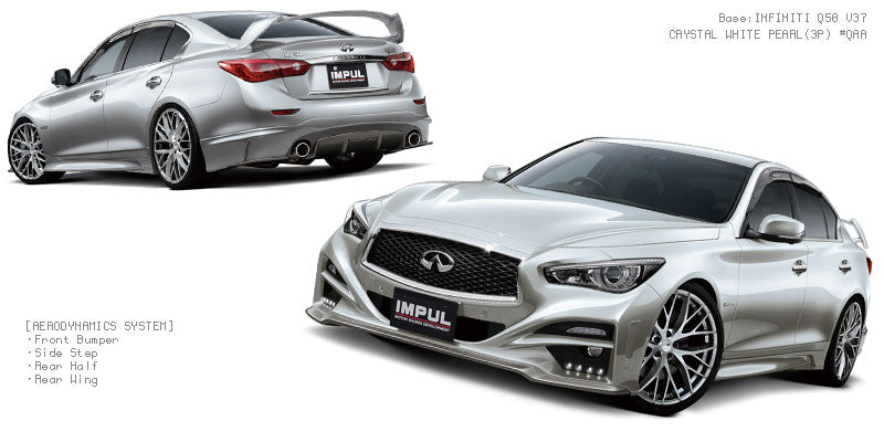 Stoßfänger vorne incl. LED Infiniti Q50