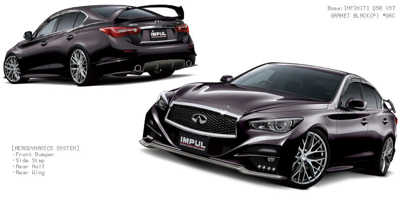 Stoßfänger vorne incl. LED Infiniti Q50