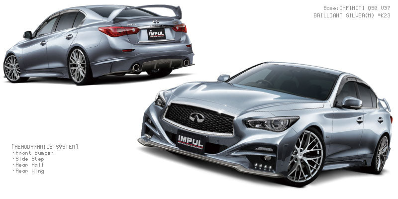 Stoßfänger vorne incl. LED Infiniti Q50