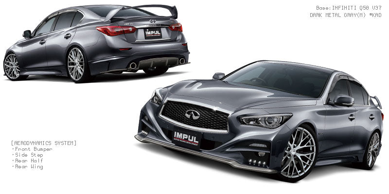Stoßfänger vorne incl. LED Infiniti Q50
