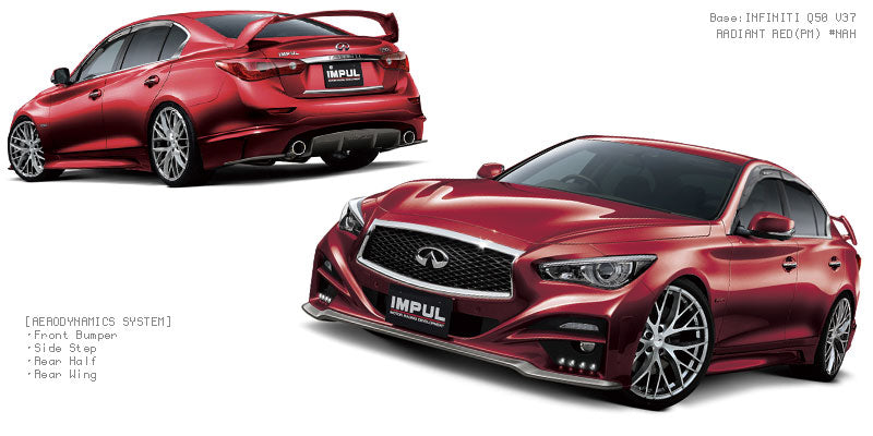 Stoßfänger vorne incl. LED Infiniti Q50