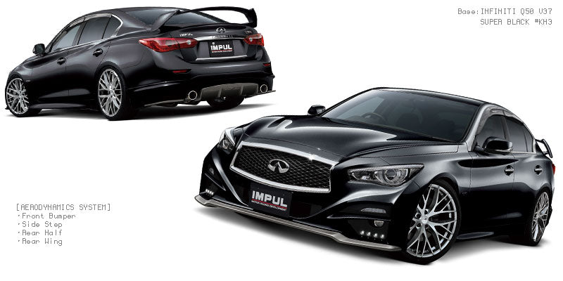 Stoßfänger vorne incl. LED Infiniti Q50