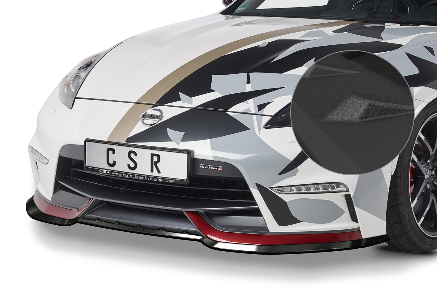 Cup-Spoilerlippe für Nissan 370Z Nismo 07/2013-
