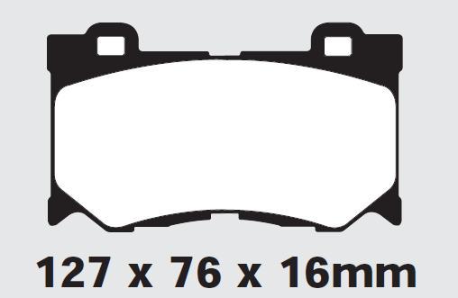 EBC Bremsbelag Nissan 370Z Vorderachse