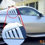 Nissan 350z Side Louvers