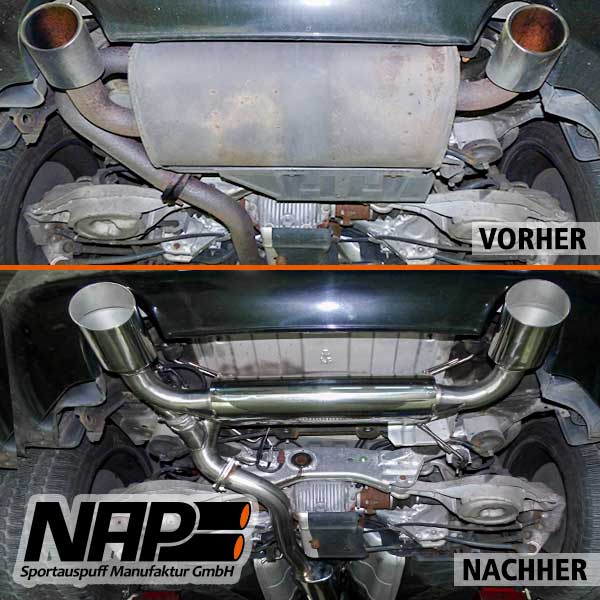 Klappenauspuffanlage mit ABE Nissan 350Z und 370Z