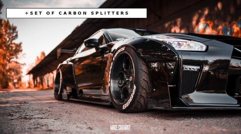 Breitbau Bodykit für Nissan GTR MK4