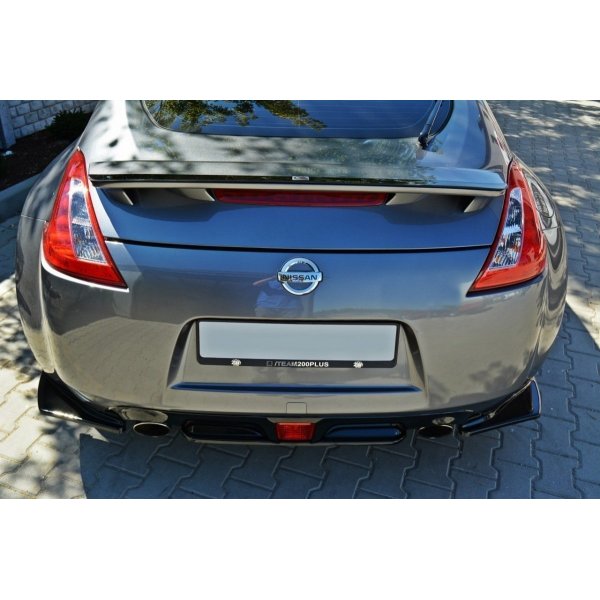 Cup Diffusor Heck Ansatz Nissan 370Z schwarz matt