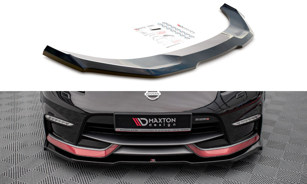 Cup Spoilerlippe Front Ansatz V.1 für Nissan 370Z Nismo Facelift