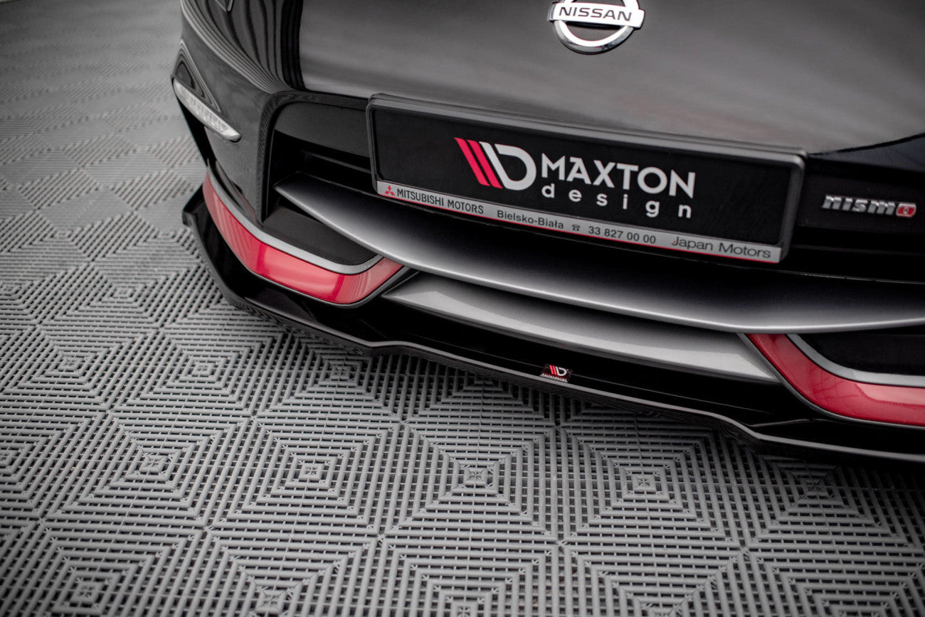 Cup Spoilerlippe Front Ansatz V.1 für Nissan 370Z Nismo Facelift