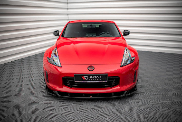 Cup Spoilerlippe Front Ansatz V.2 für Nissan 370Z Facelift