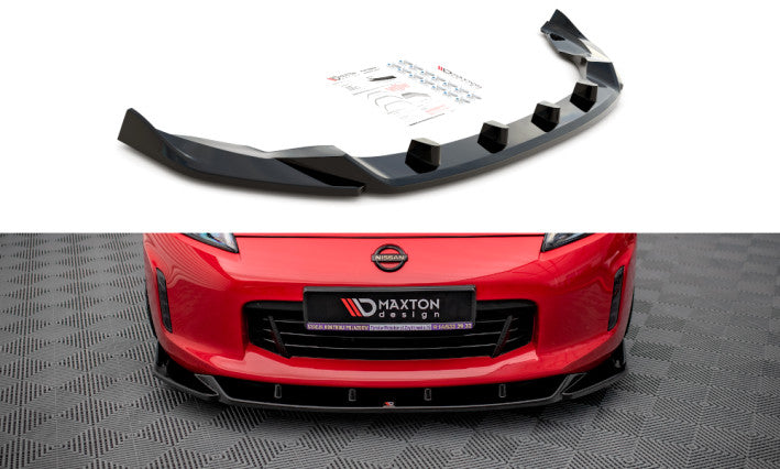 Cup Spoilerlippe Front Ansatz V.2 für Nissan 370Z Facelift