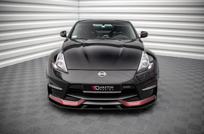 Cup Spoilerlippe Front Ansatz V.2 für Nissan 370Z Nismo Facelift