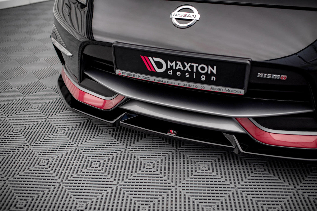 Cup Spoilerlippe Front Ansatz V.2 für Nissan 370Z Nismo Facelift