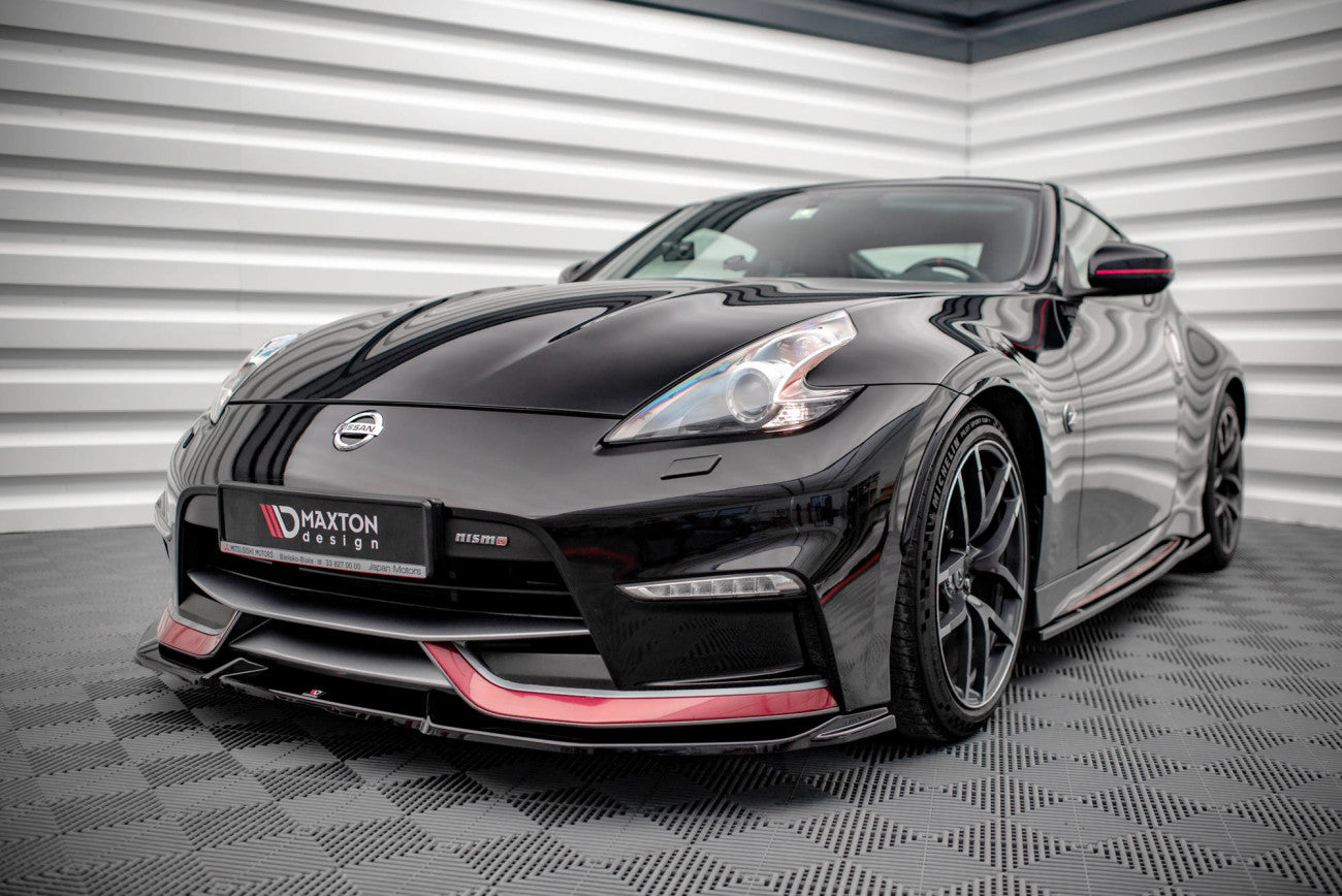 Cup Spoilerlippe Front Ansatz V.2 für Nissan 370Z Nismo Facelift