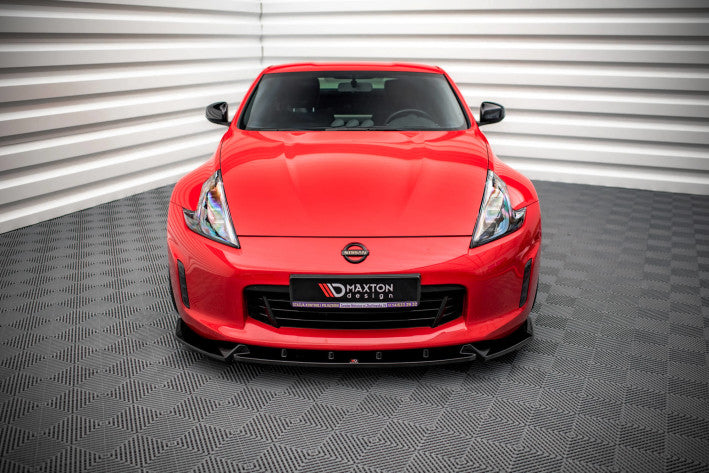 Cup Spoilerlippe Front Ansatz V.3 für Nissan 370Z Facelift