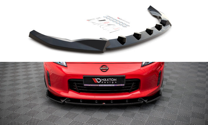 Cup Spoilerlippe Front Ansatz V.3 für Nissan 370Z Facelift
