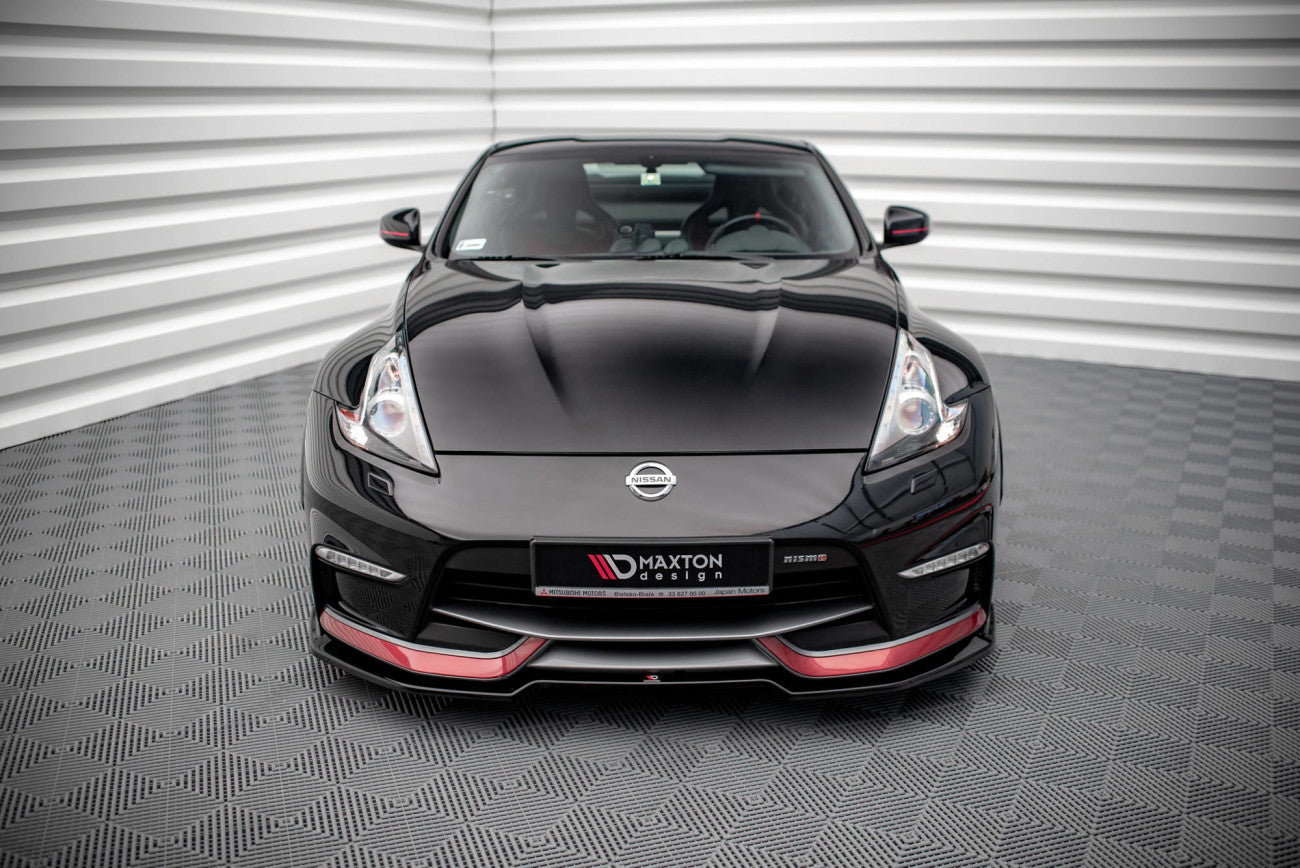 Cup Spoilerlippe Front Ansatz V.3 für Nissan 370Z Nismo Facelift