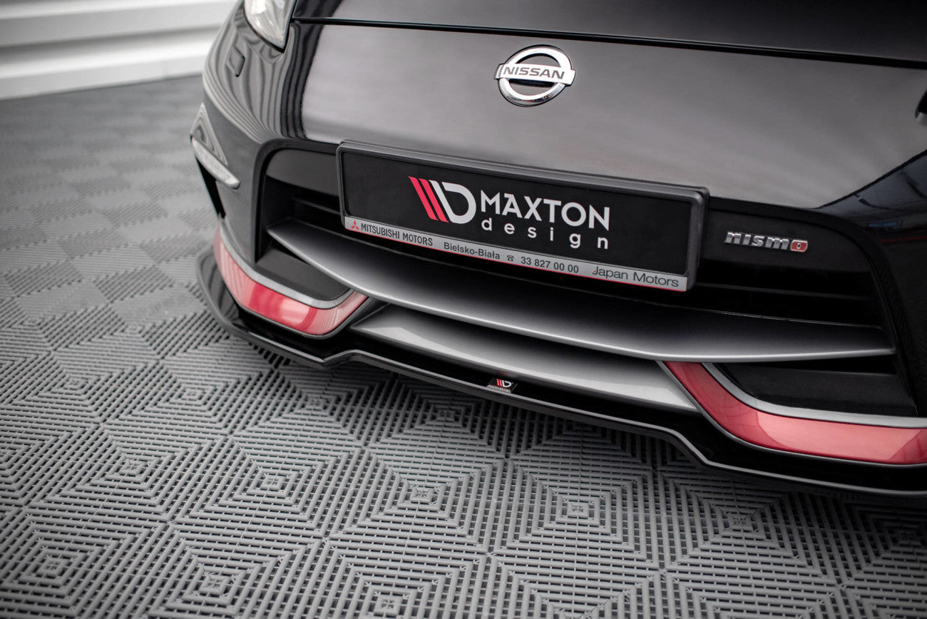 Cup Spoilerlippe Front Ansatz V.3 für Nissan 370Z Nismo Facelift