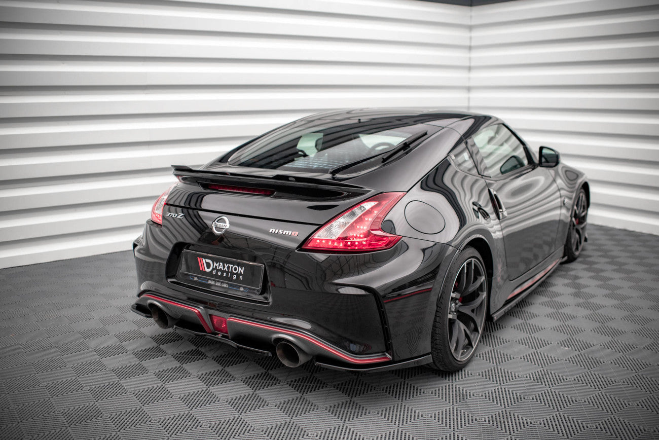 Heck Ansatz Flaps Diffusor für Nissan 370Z Nismo Facelift