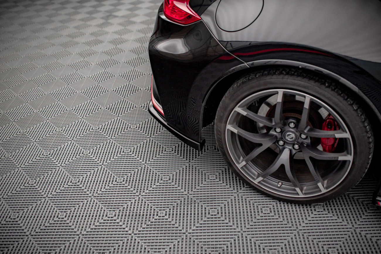 Heck Ansatz Flaps Diffusor für Nissan 370Z Nismo Facelift