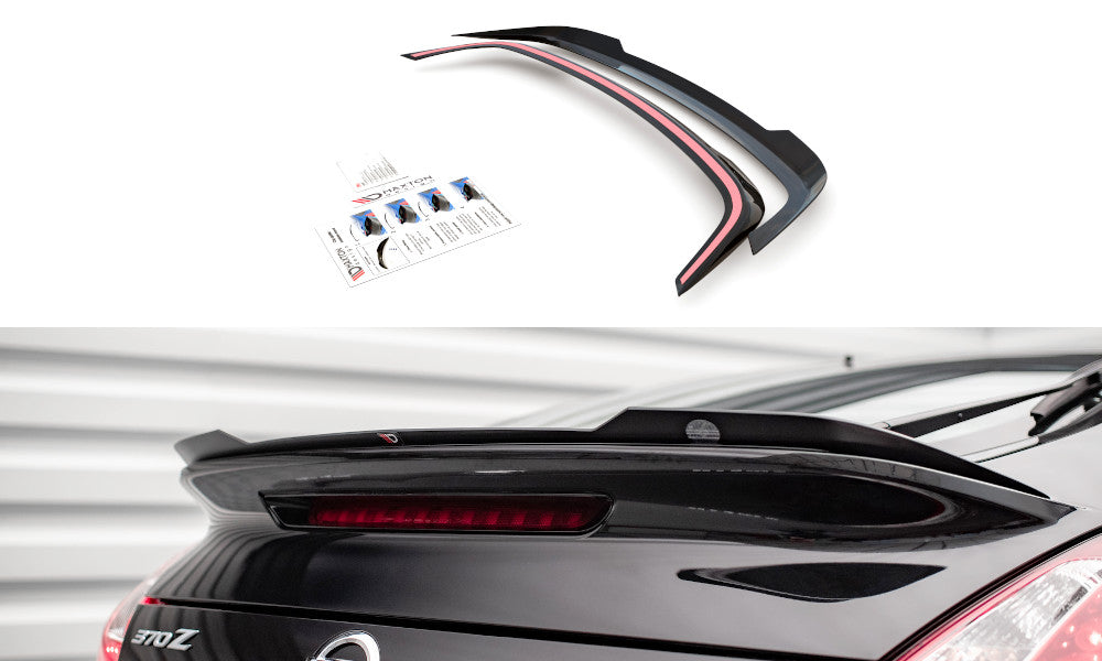 Heck Spoiler Aufsatz Abrisskante für Nissan 370Z Nismo Facelift