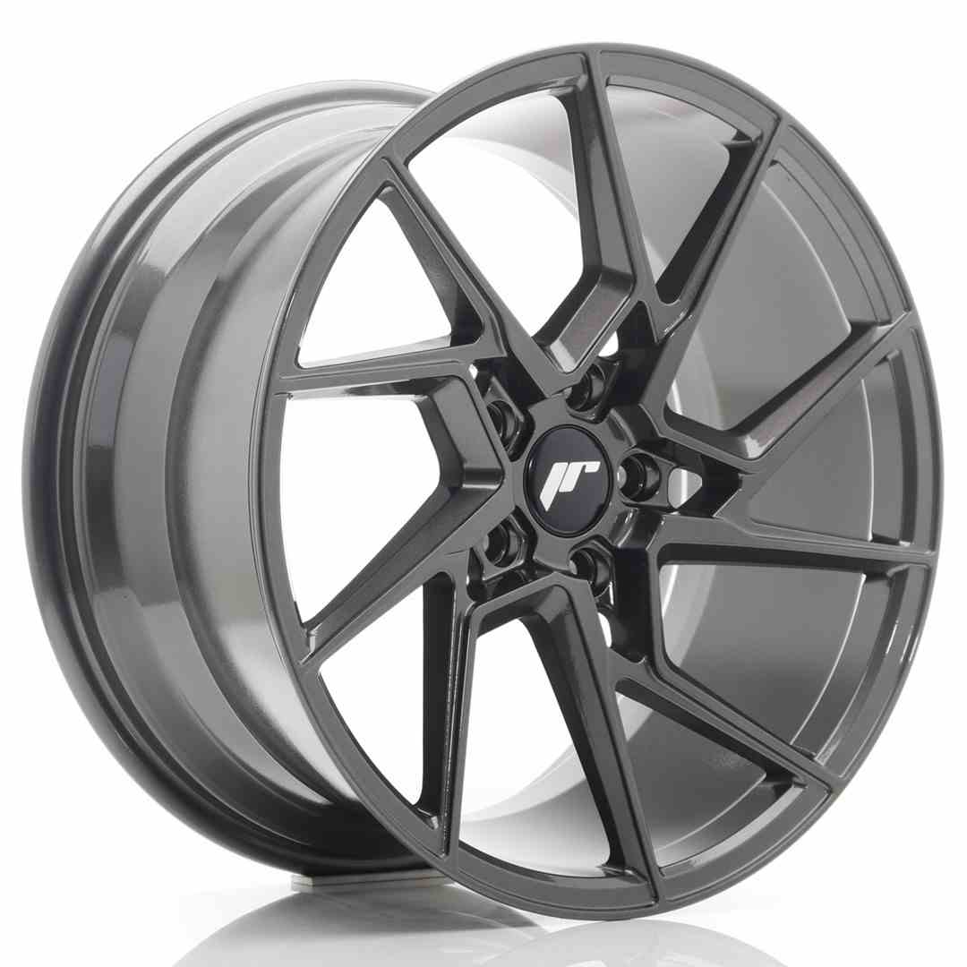JR Wheels JR33 20x10 ET20-40 5H BLANK Gloss Black