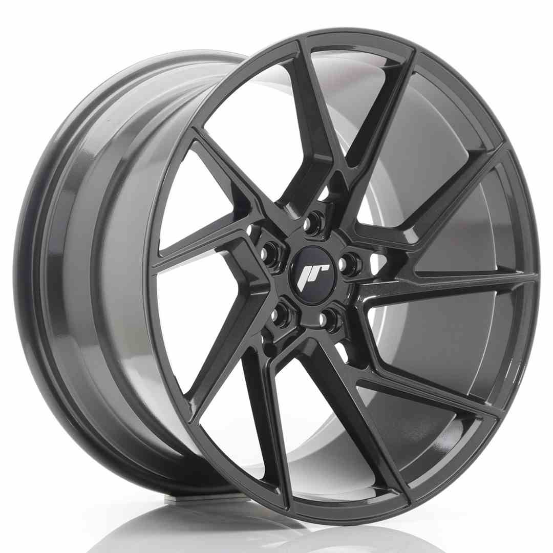 JR Wheels JR33 20x9 ET20-48 5H BLANK Gloss Black