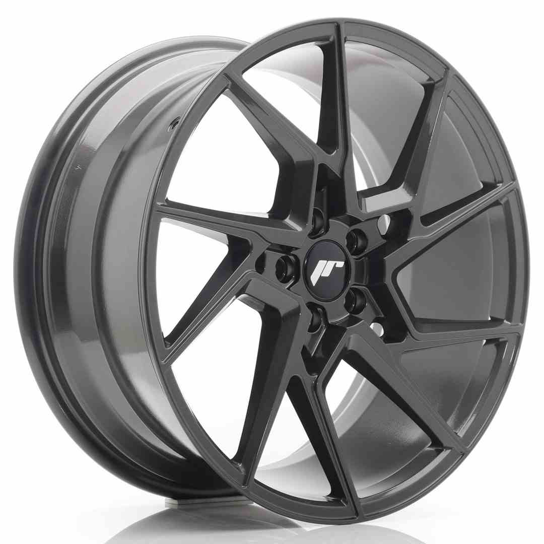 JR Wheels JR33 20x9 ET40-48 5H BLANK Gloss Black