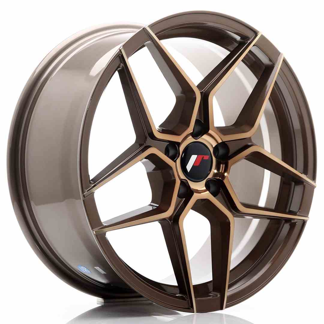 JR Wheels JR34 18x8 ET42 5x112 Silver Machined Face