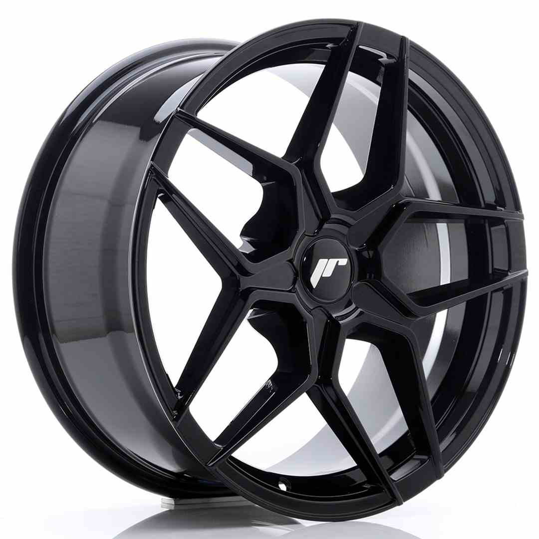 JR Wheels JR34 18x8 ET20-42 5H BLANK Hyper Black