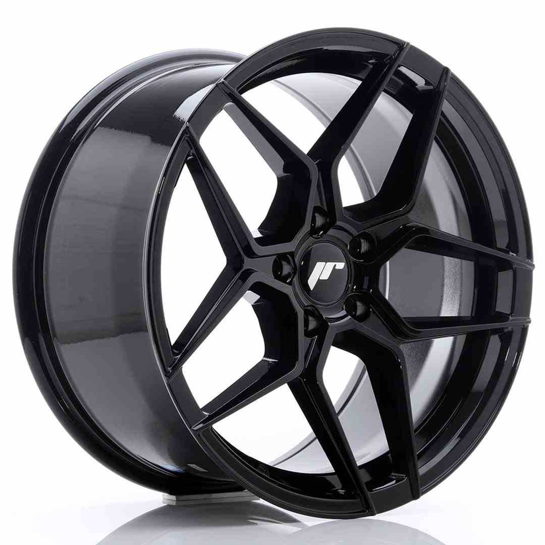 JR Wheels JR34 18x9 ET42 5x112 Hyper Black