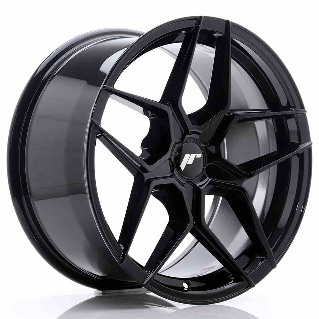 JR Wheels JR34 18x9 ET20-42 5H BLANK Hyper Black