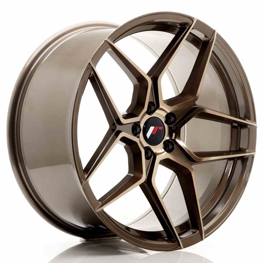 JR Wheels JR34 20x10 ET40 5x112 Silver Machined Face