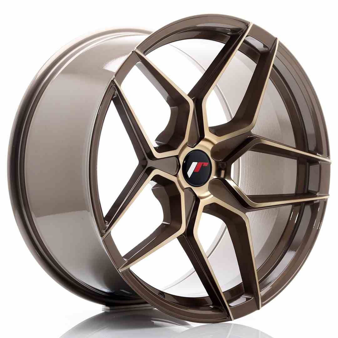 JR Wheels JR34 20x10 ET20-40 5H BLANK Silver Machined Face