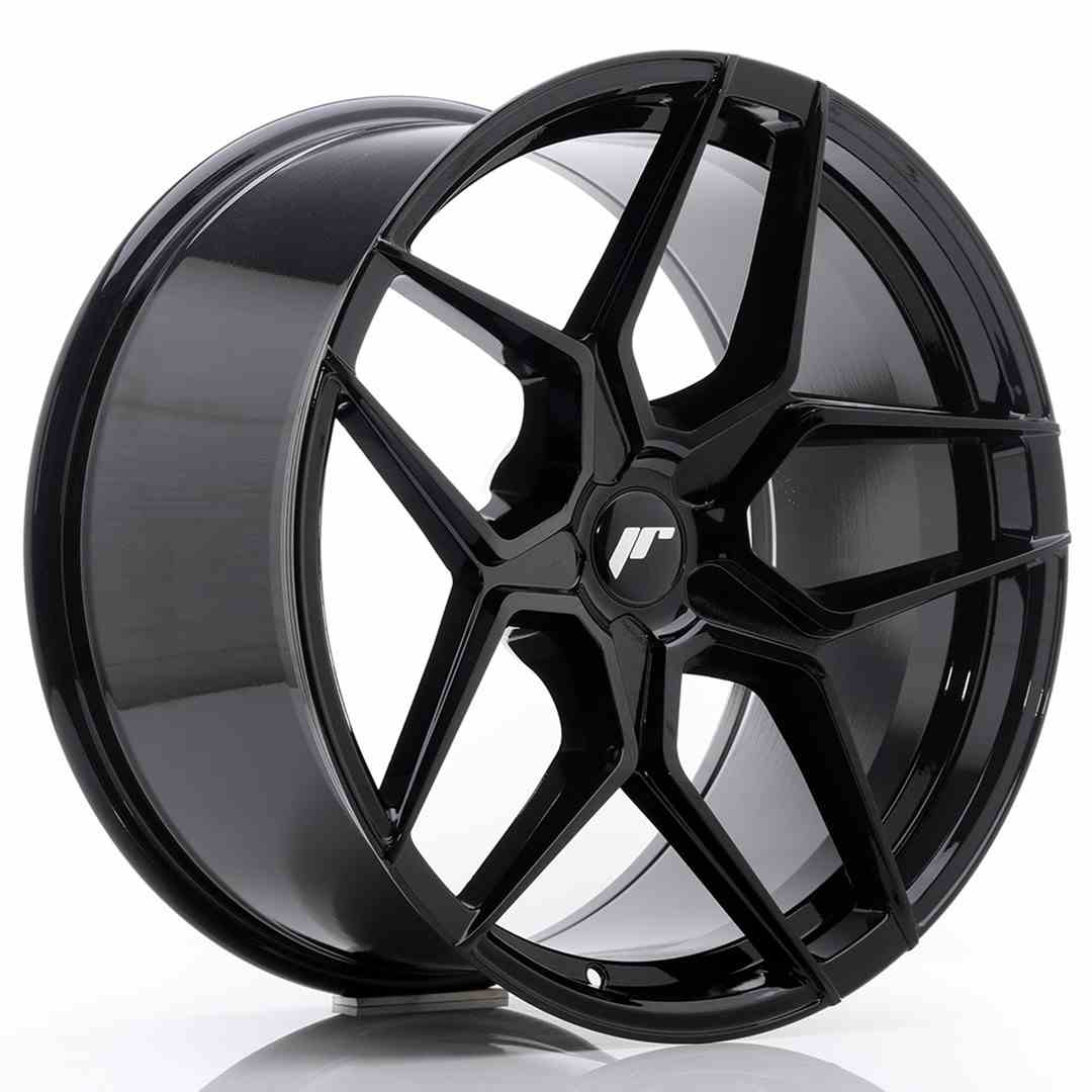 JR Wheels JR34 20x10 ET20-40 5H BLANK Hyper Black