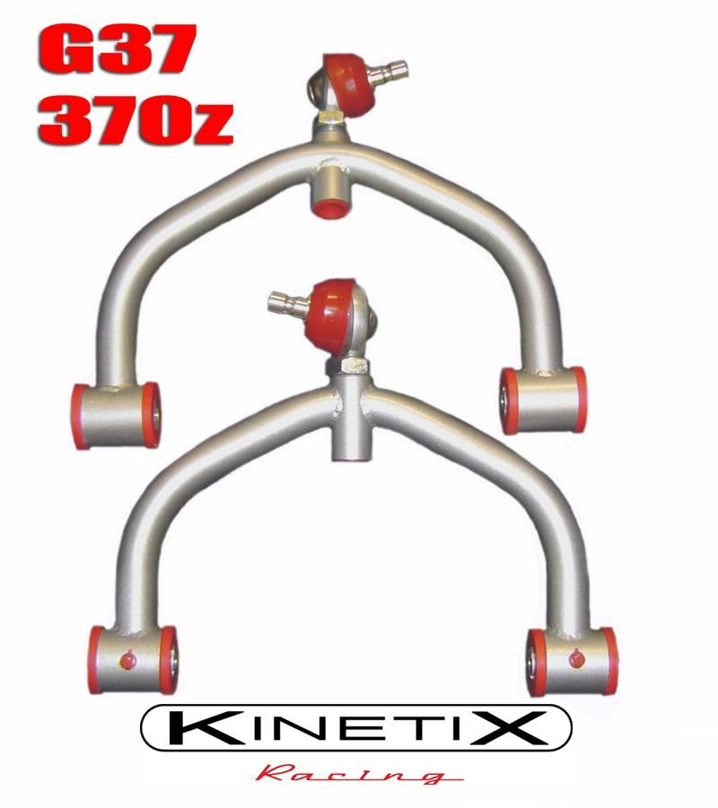 Kinetix Racing Nissan 370Z (09+) & Infiniti G35 Sedan (07-08)/G37 (08+) Front Camber A-Arms