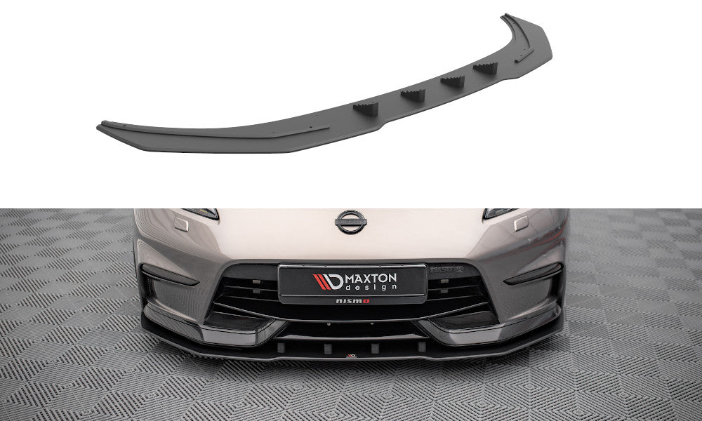 Street Pro Cup Spoilerlippe Front Ansatz für für Nissan 370Z Nismo Facelift