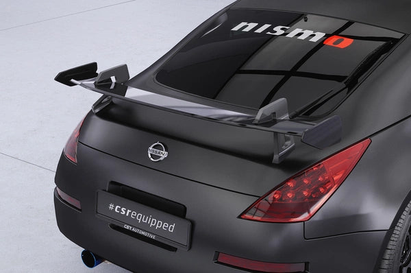 Schwanenhals Heckflügel mit ABE für Nissan 370Z (Z34) Coupe