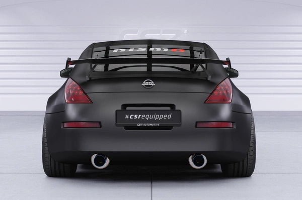 Schwanenhals Heckflügel mit ABE für Nissan 370Z (Z34) Coupe