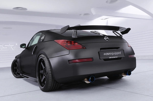 Schwanenhals Heckflügel mit ABE für Nissan 370Z (Z34) Coupe