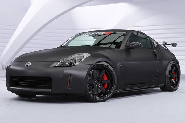 Schwanenhals Heckflügel mit ABE für Nissan 370Z (Z34) Coupe