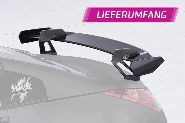 Schwanenhals Heckflügel mit ABE für Nissan 370Z (Z34) Coupe