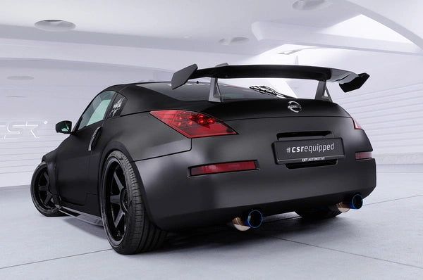 Schwanenhals Heckflügel mit ABE für Nissan 350Z / 370Z  Coupe