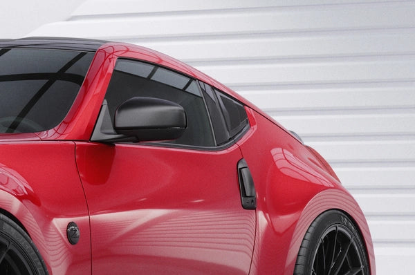 Seitenscheibenblenden mit ABE für Nissan 370Z (Z34) Coupe